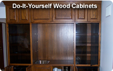 do it yourself wood cabinets